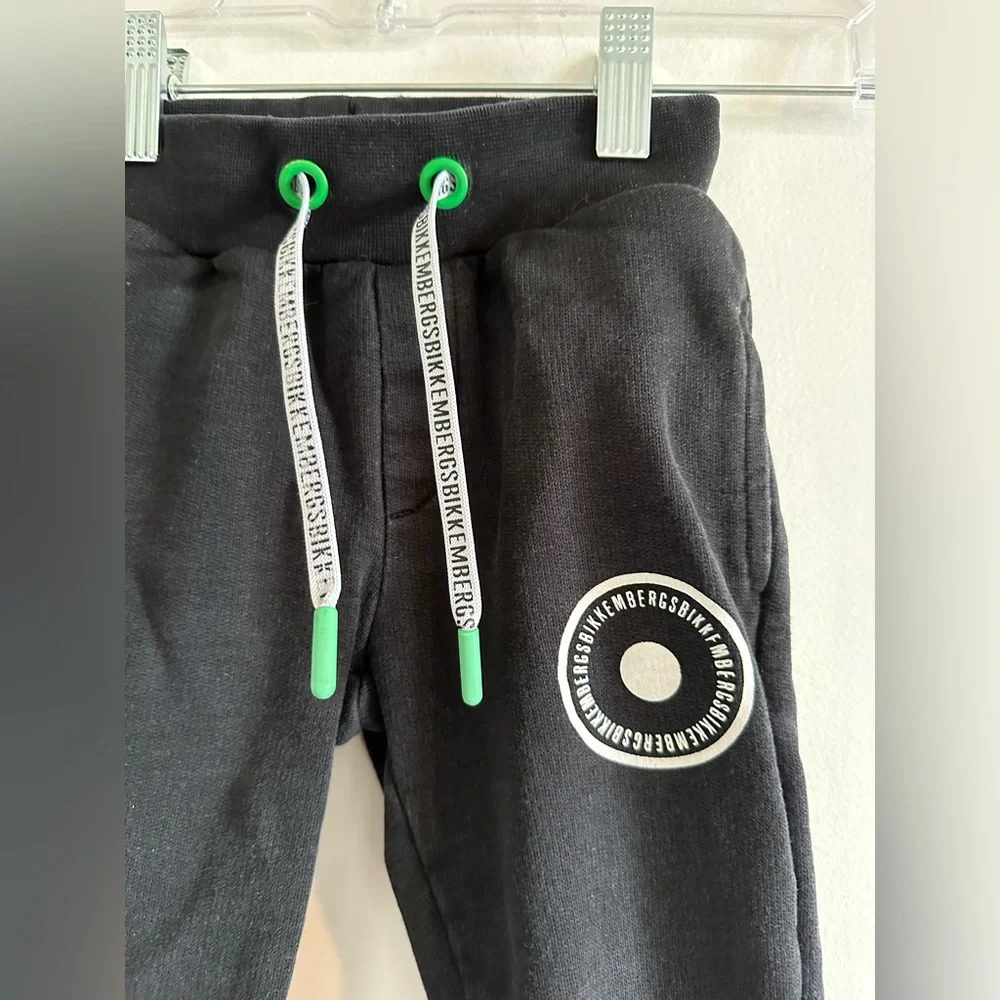 Bikkembergs Toddler Black Contemporary Jogger Sweatpants size 18-24 Months EUC - Picture 3 of 9